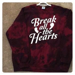Burgundy sweater